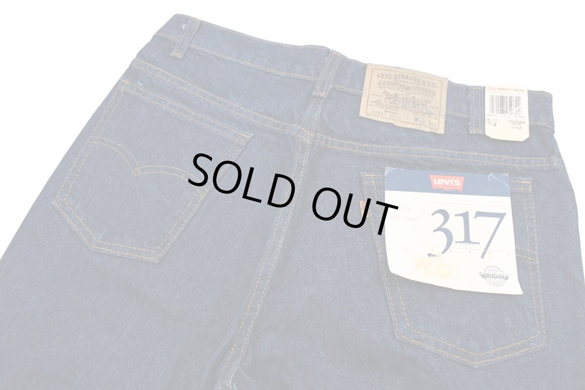 画像4: 87' Deadstock Levi's 317 Denim Pants made in USA 40517-0215 リーバイス (4)