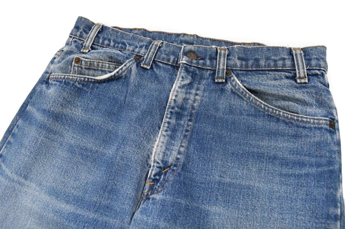 画像2: 81' Used Levi's 517 Denim Pants made in USA 20517-0217 リーバイス (2)
