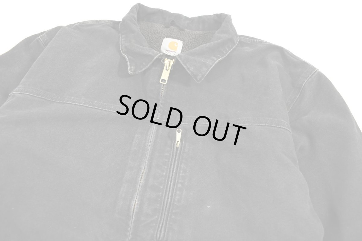画像2: Used Carhartt Ridge Coat Black (2)