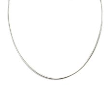 画像1: Italian Silver Necklace #003 (1)