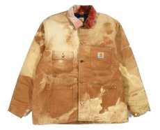 画像1: Used Carhartt Duck Michigan Chore Coat (1)