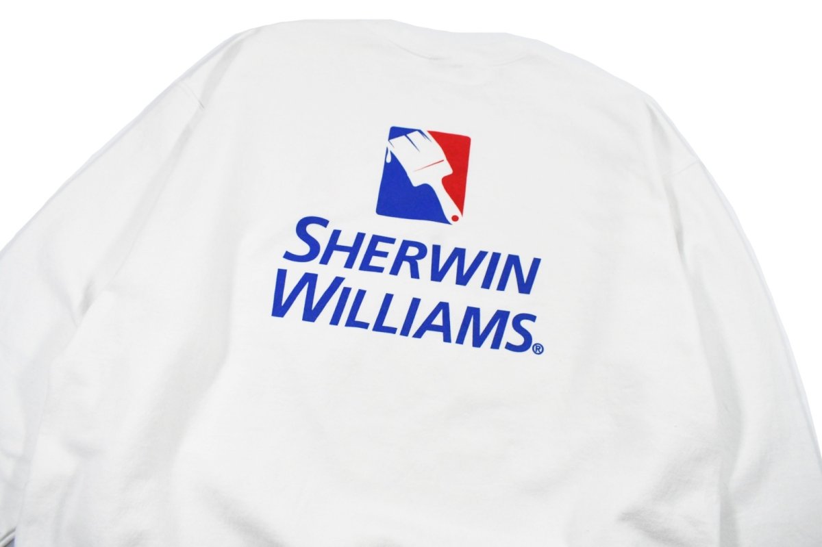 画像5: Used Sherwin Williams Print Sweat Shirt (5)