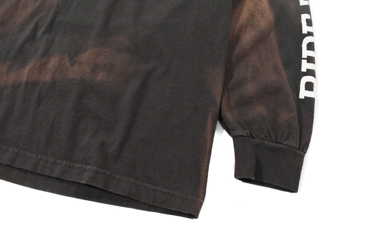 画像3: Used Harley-Davidson L/S Print Pocket Tee Fade Black (3)