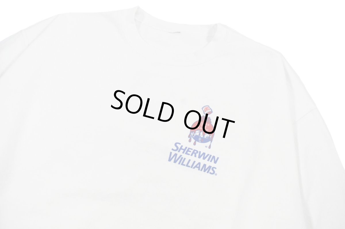 画像2: Used Sherwin Williams Print Sweat Shirt (2)