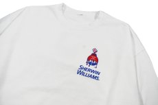 画像2: Used Sherwin Williams Print Sweat Shirt (2)