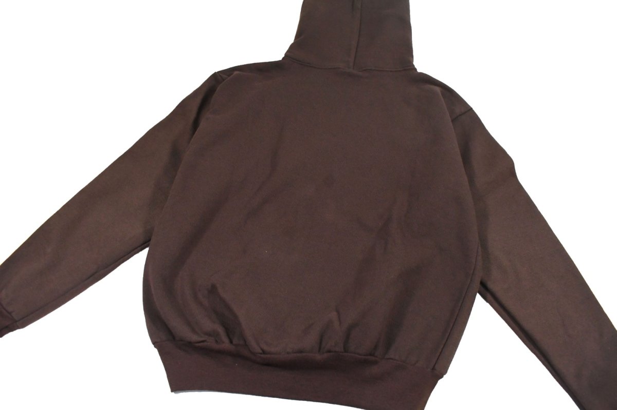 画像5: Used Sports Belle Blank Sweat Hoodie Fade Brown made in USA (5)