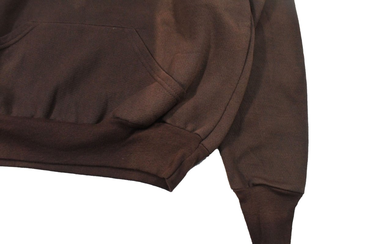 画像3: Used Sports Belle Blank Sweat Hoodie Fade Brown made in USA (3)