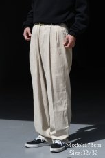 画像7: Used Dockers Pleated Linen Slacks (7)