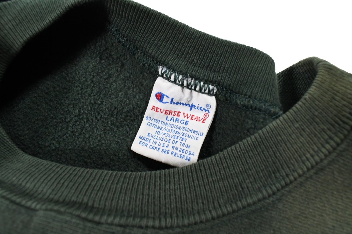 画像4: 90s Used Champion Reverse Weave Sweat Shirt "Lesley Alumni" made in USA (4)
