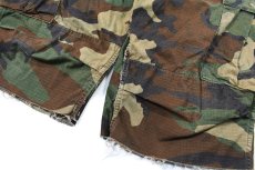画像3: Used Us Army Rip Stop Customized Combat Jorts Woodland Camo (3)