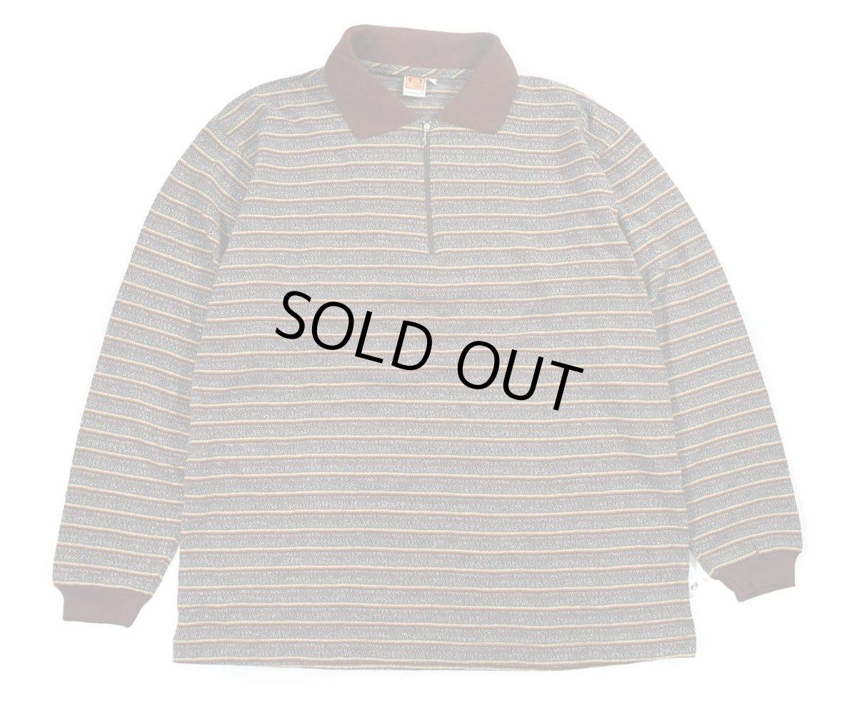 画像1: Deadstock Hang Ten L/S Polo Shirt (1)