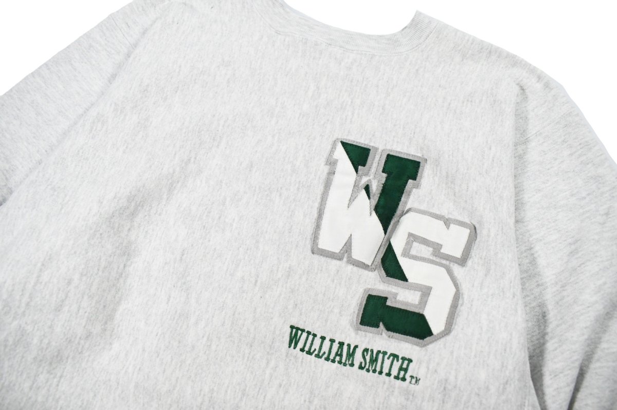 画像2: Used NU Sportswear Sweat Shirt "William Smith" made in USA 両面 (2)