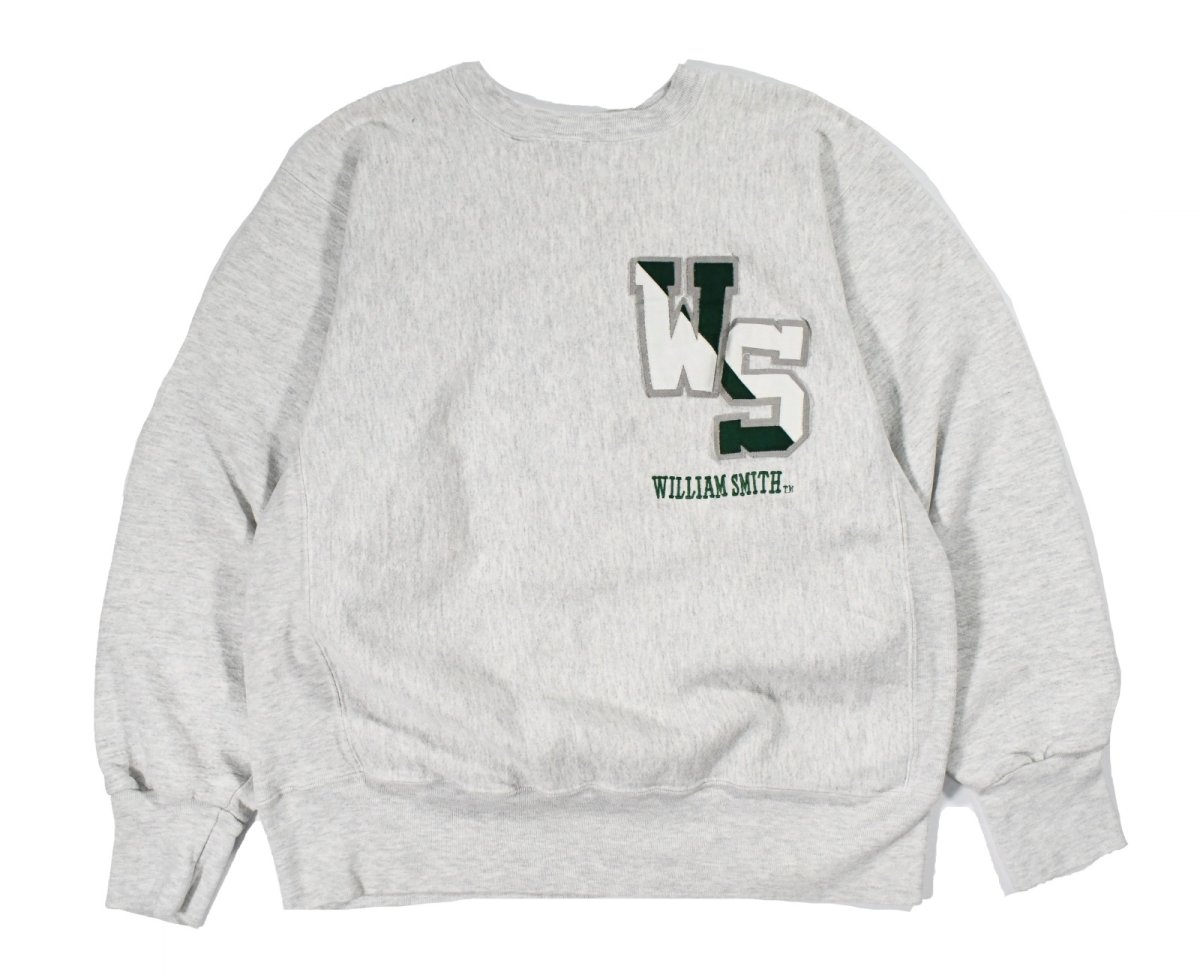 画像1: Used NU Sportswear Sweat Shirt "William Smith" made in USA 両面 (1)