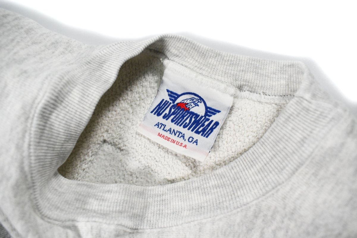 画像4: Used NU Sportswear Sweat Shirt "William Smith" made in USA 両面 (4)