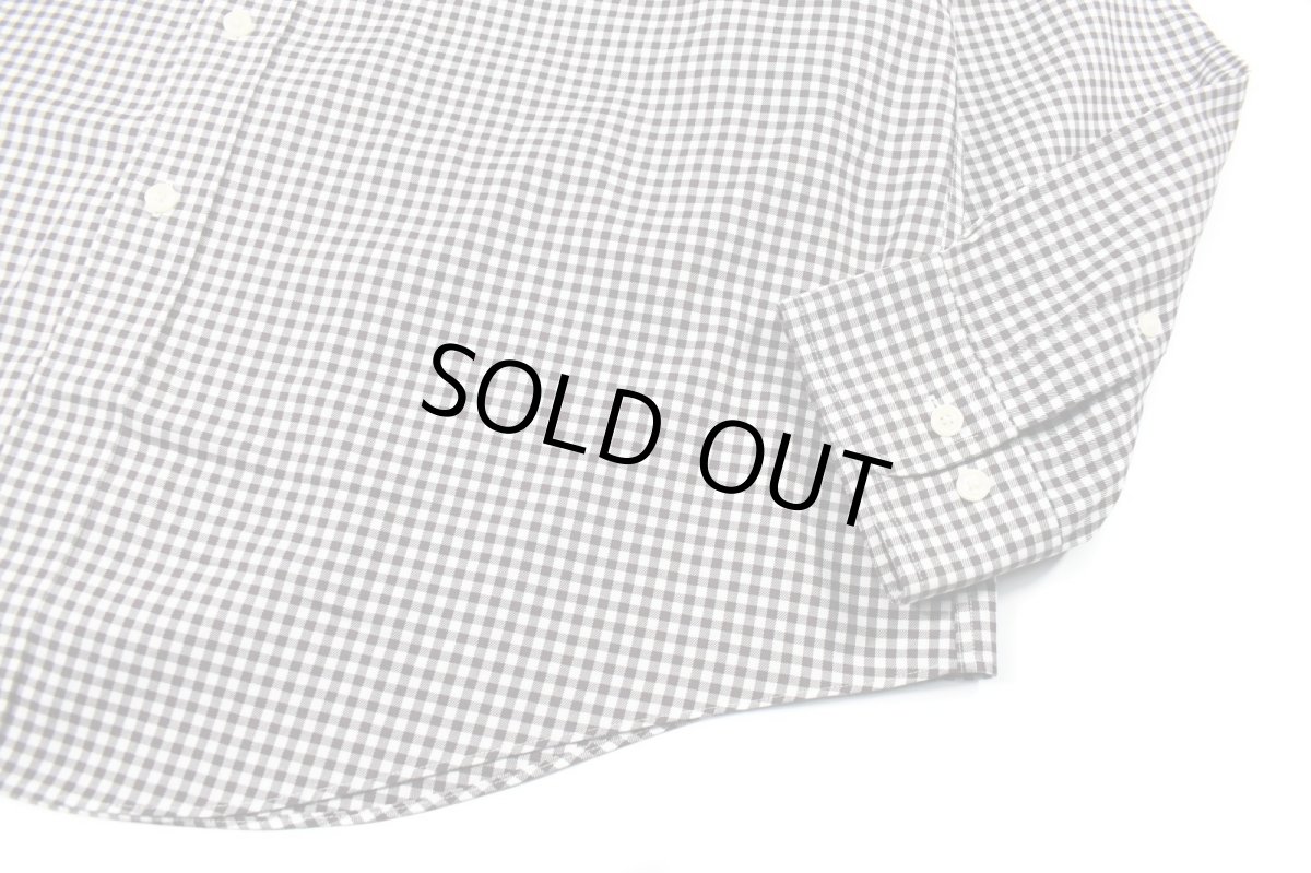 画像3: Used Brooks Brothers Gingham Check B/D Shirt Brown/White (3)