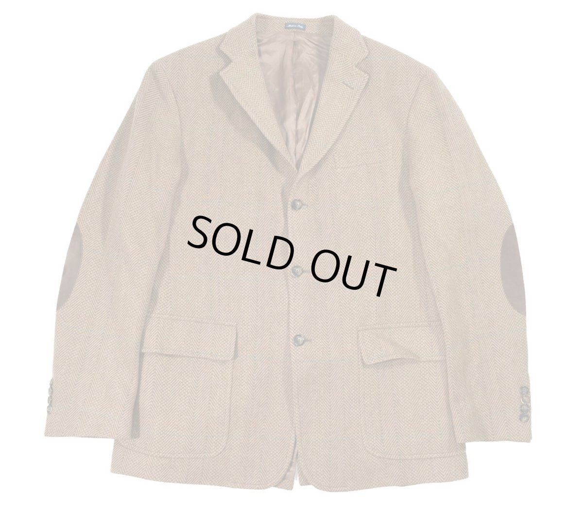 画像1: Used Polo Ralph Lauren Wool Tailored Jacket made in Italy (1)