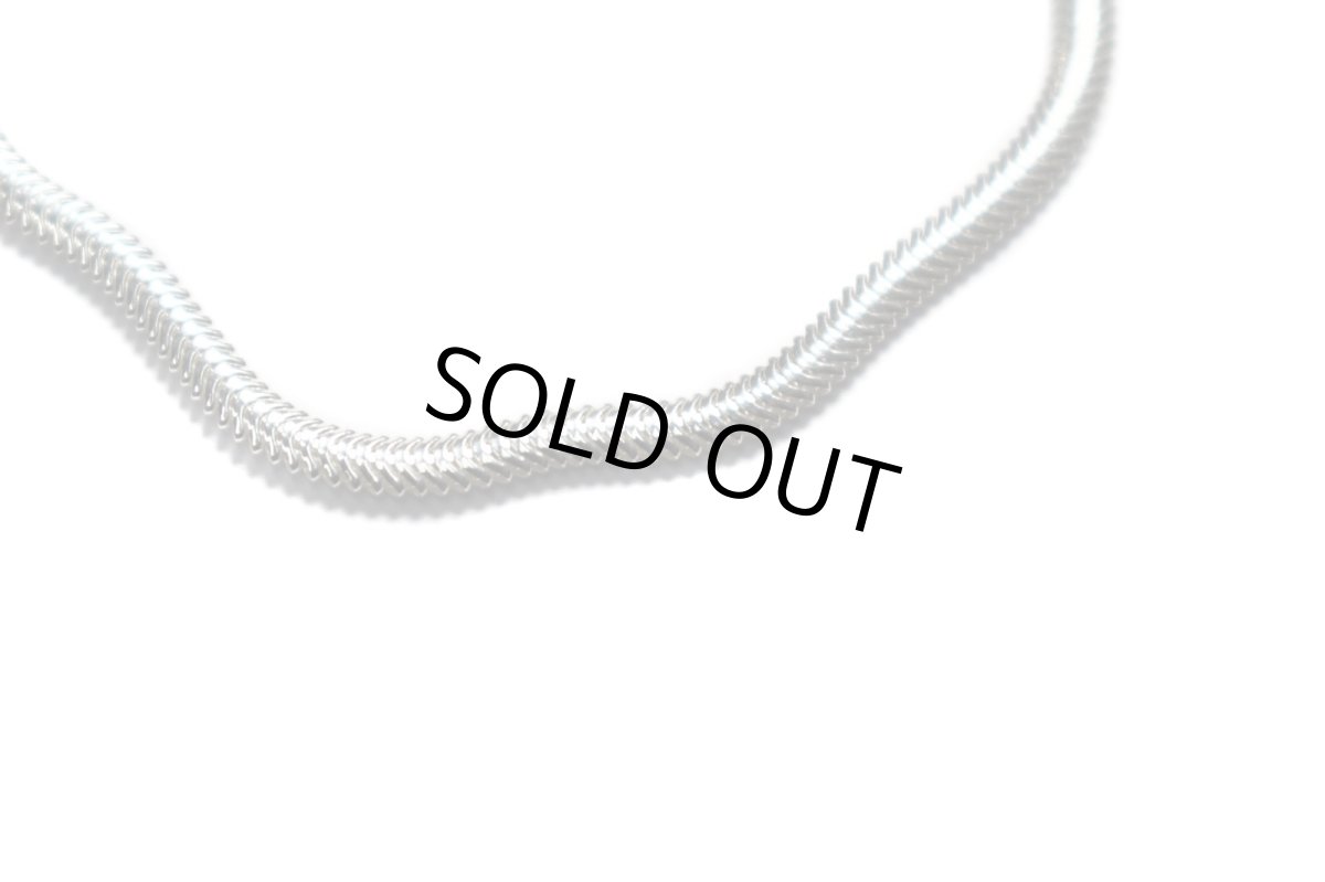 画像2: Italian Silver Bracelet Snake #002 (2)