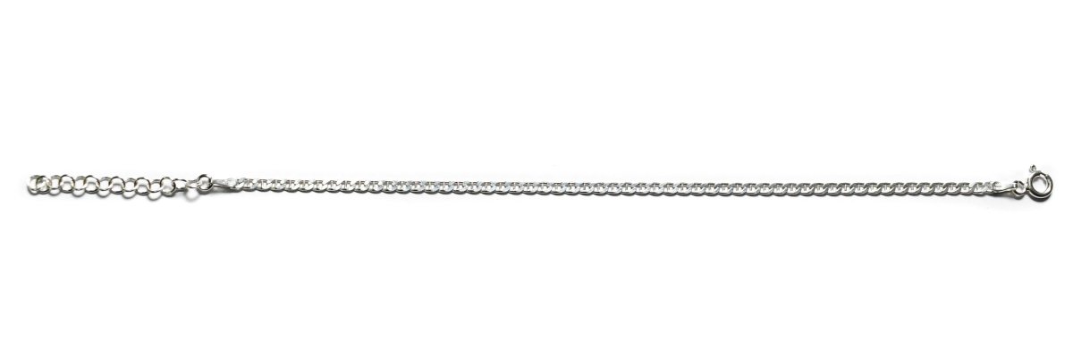 画像2: Italian Silver Bracelet #010 (2)
