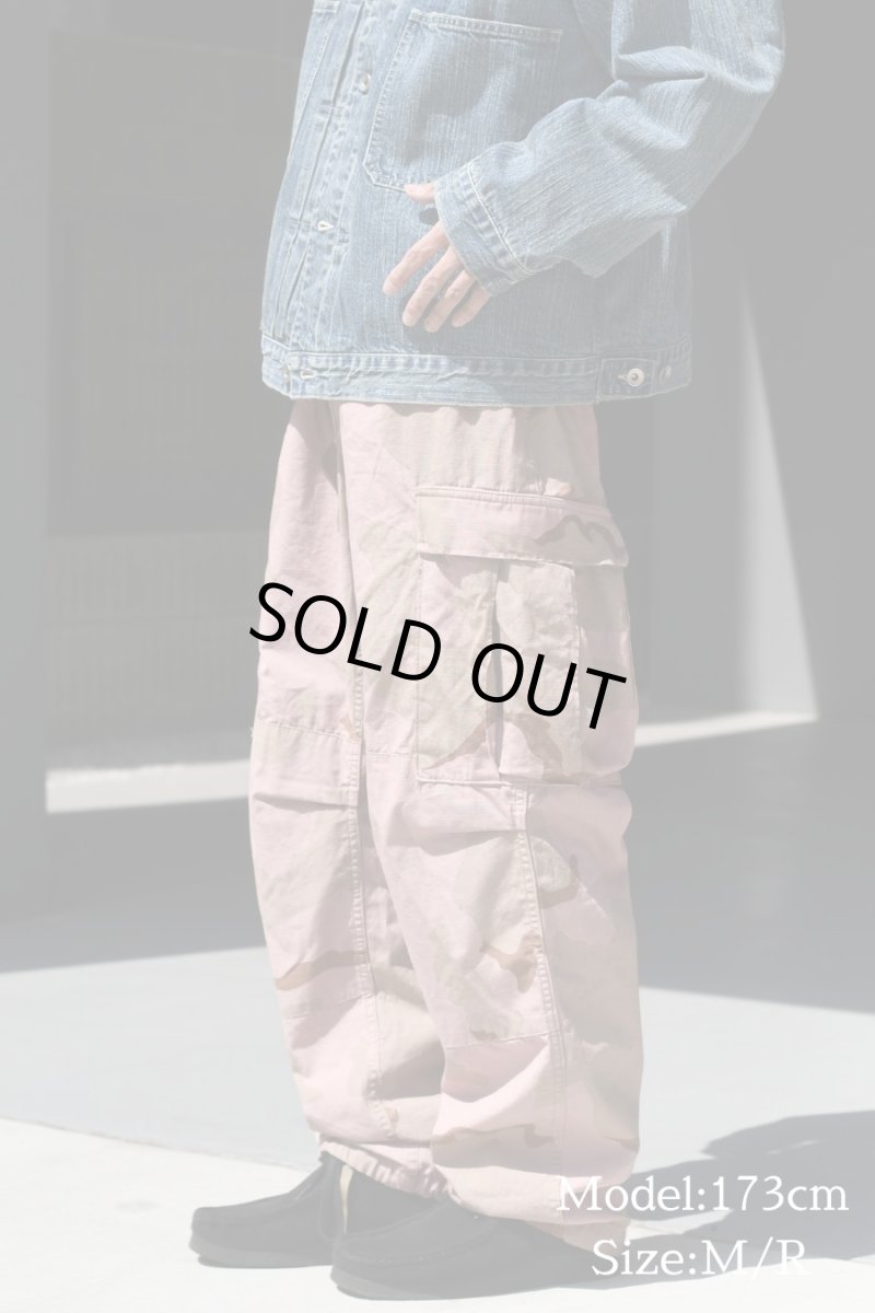 画像11: Deadstock Us Army Over Dye Combat Trouser 3C Desert Camo Quartz Pink (11)
