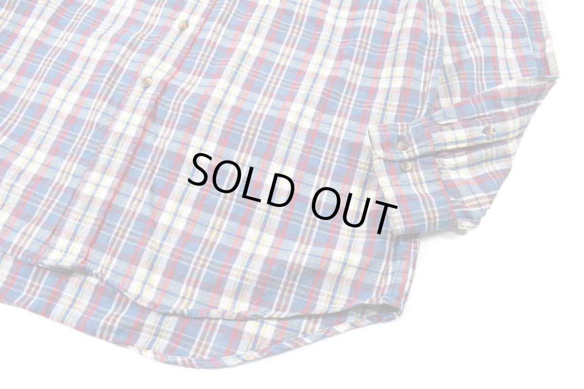 画像3: Used Gap Plaid Pattern B/D Shirt (3)