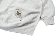 画像3: Used Gap Damaged Sweat Shirt Grey (3)