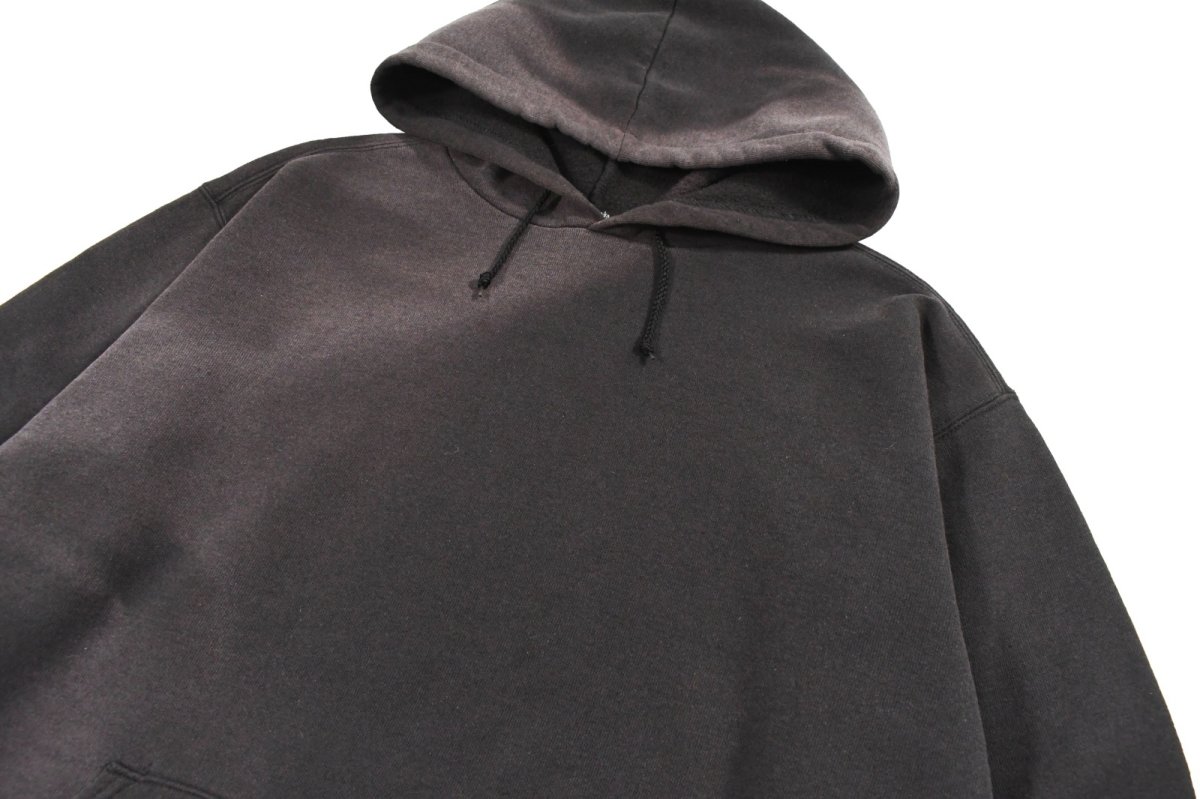 画像2: Used Carhartt Sweat Hoodie Fade Black (2)