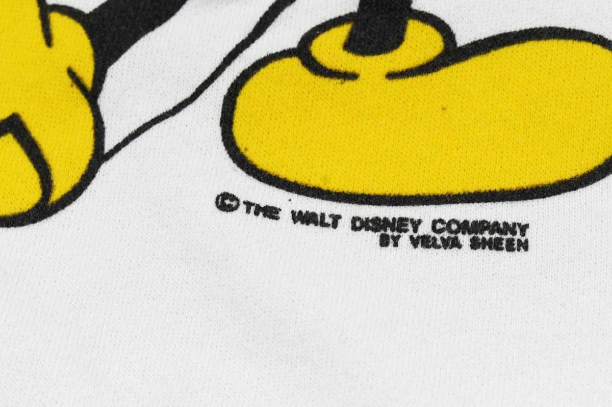 画像4: Used Velva Sheen Disney Print Sweat Shirt made in USA (4)