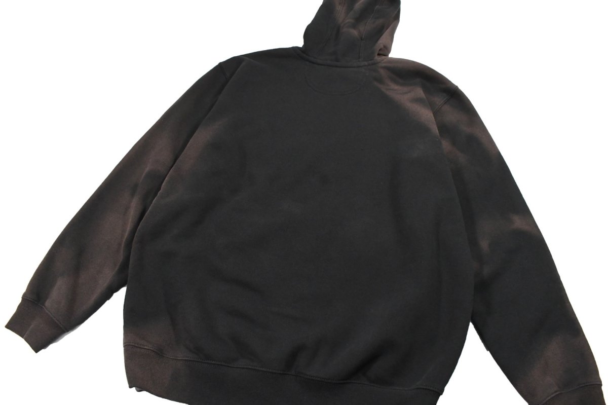 画像5: Used Carhartt Sweat Hoodie Fade Black (5)