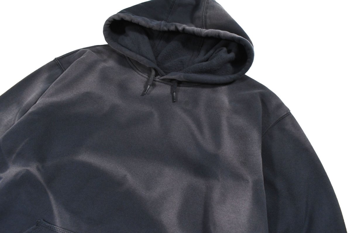 画像2: Used Carhartt Sweat Hoodie Fade Navy (2)