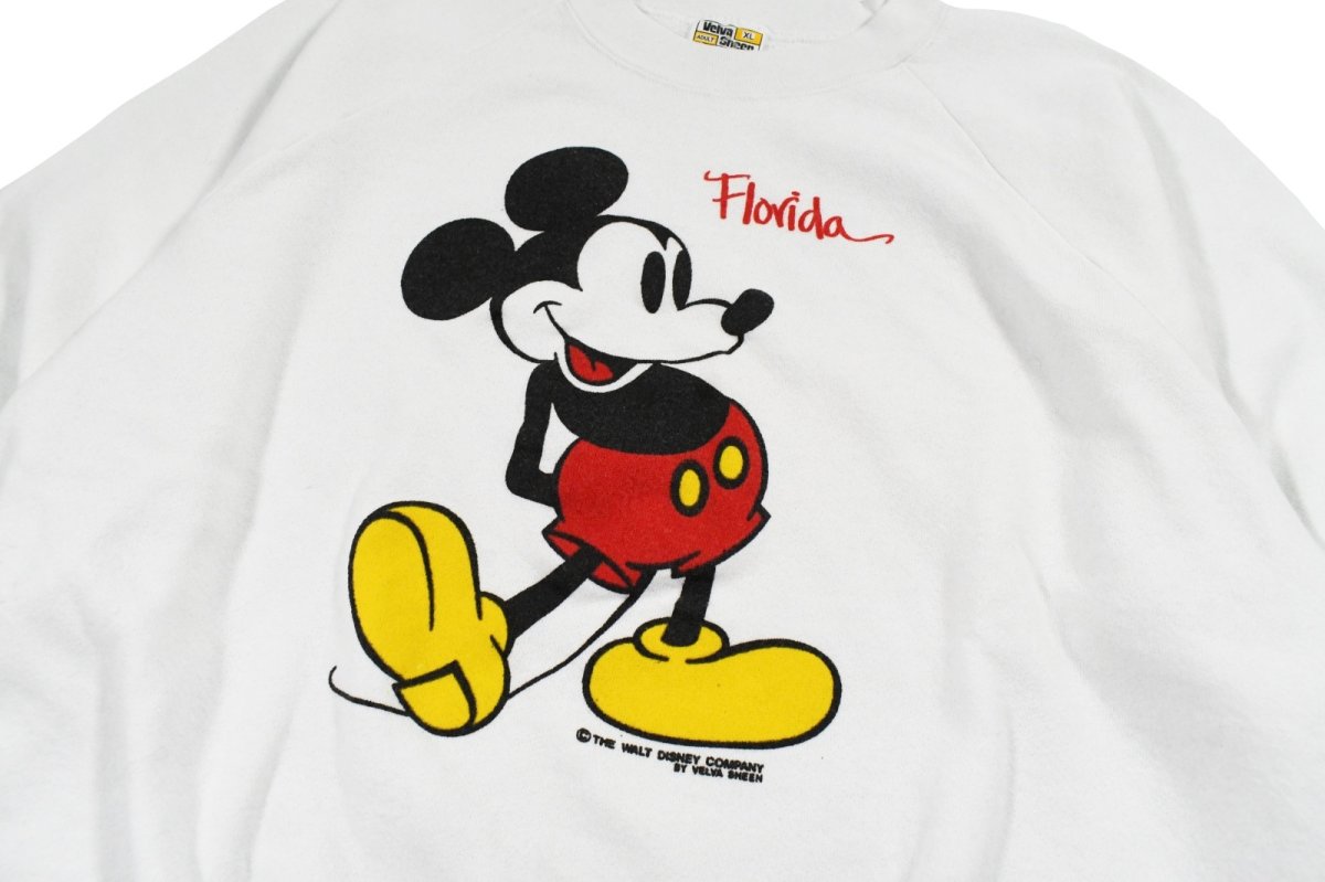 画像2: Used Velva Sheen Disney Print Sweat Shirt made in USA (2)