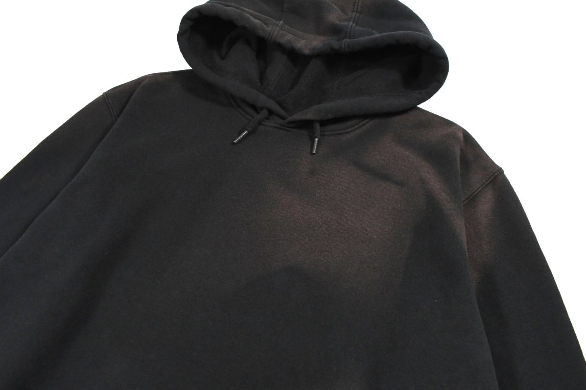 画像2: Used Carhartt Sweat Hoodie Fade Black (2)