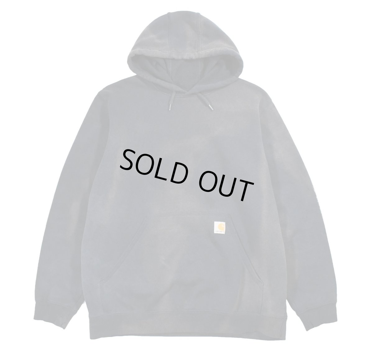 画像1: Used Carhartt Sweat Hoodie Fade Navy (1)