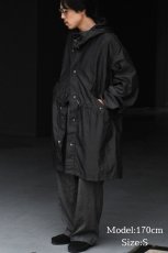 画像8: Deadstock US Army Snow Camo Parka Black Over Dye (8)