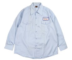 画像1: Deadstock Lee Patch Work Shirt made in USA (1)