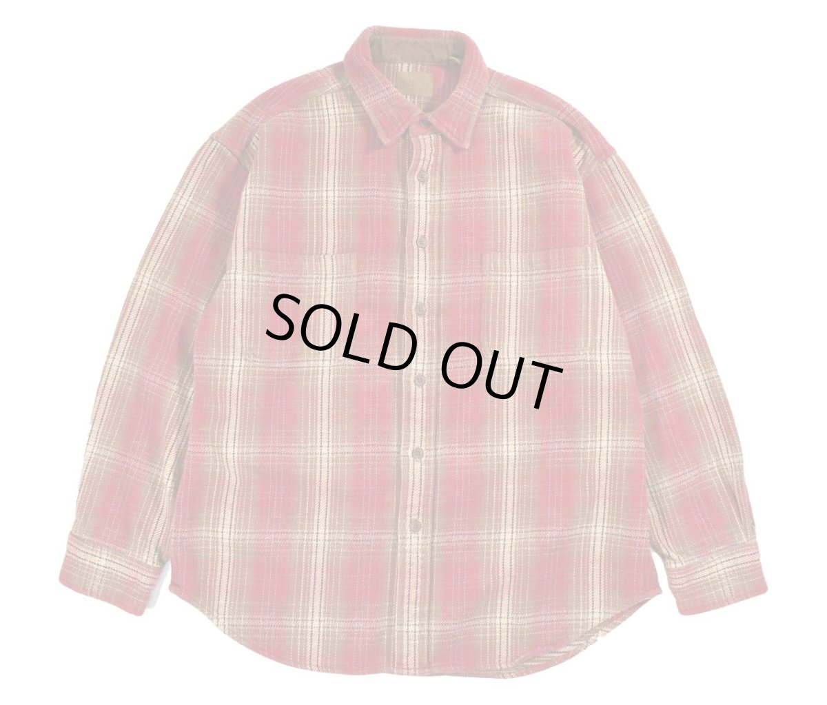 画像1: Used St John's Bay Heavy Flannel Shirt (1)
