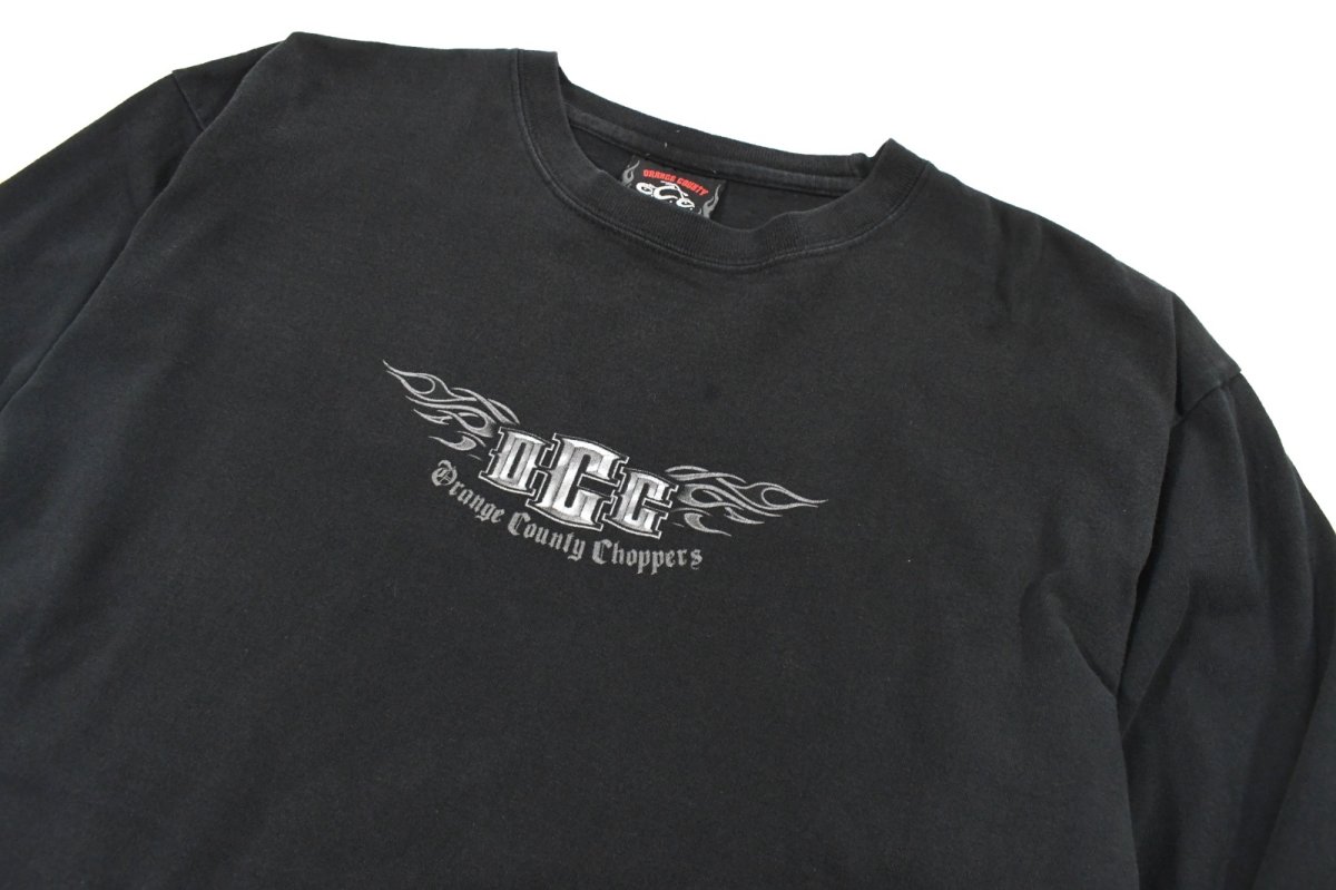画像2: Used Orange County Choppers L/S Print Tee (2)
