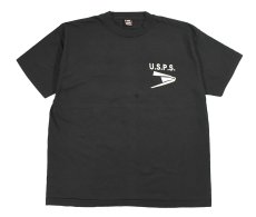 画像1: Used Print Tee "U.S.P.S" made in USA (1)