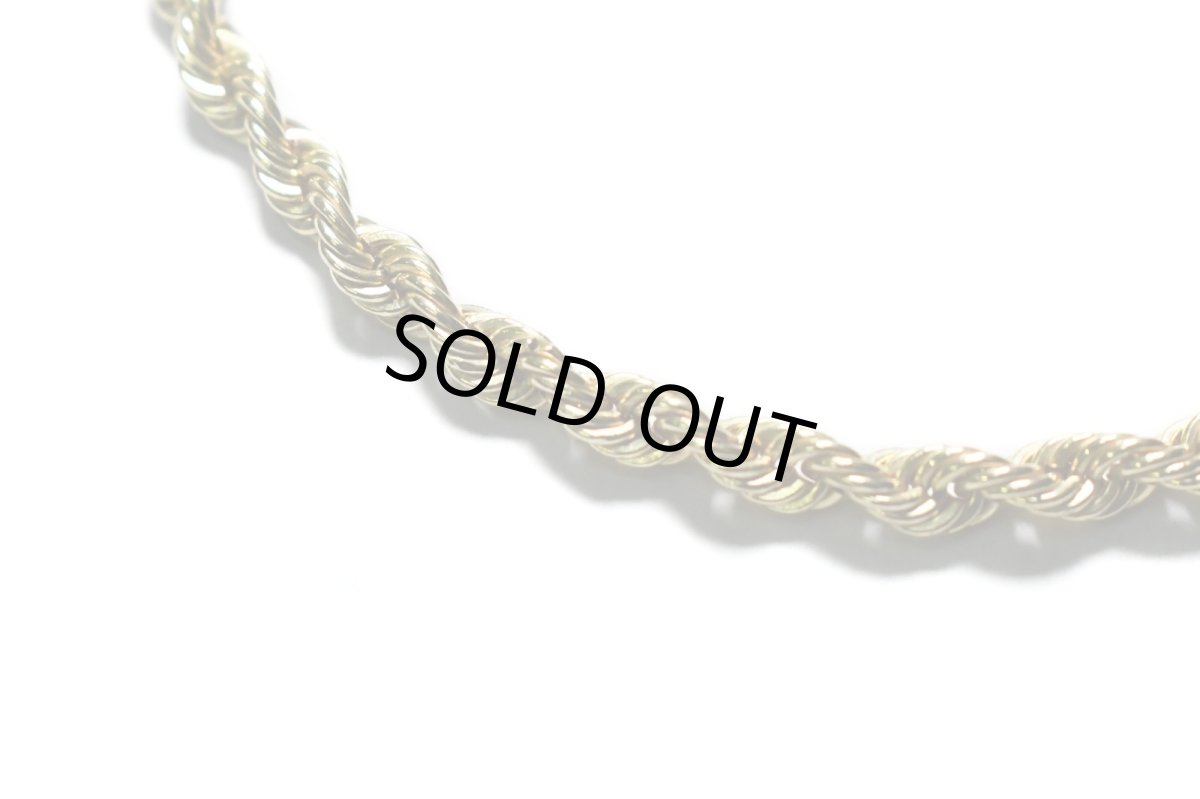 画像3: 9K UK Gold Screw Chain Bracelet (3)