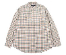 画像1: Used Ralph Lauren Plaid Pattern B/D Shirt "Classic Fit" (1)