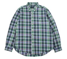 画像1: Used Ralph Lauren Plaid Pattern B/D Shirt "Custom Fit" (1)