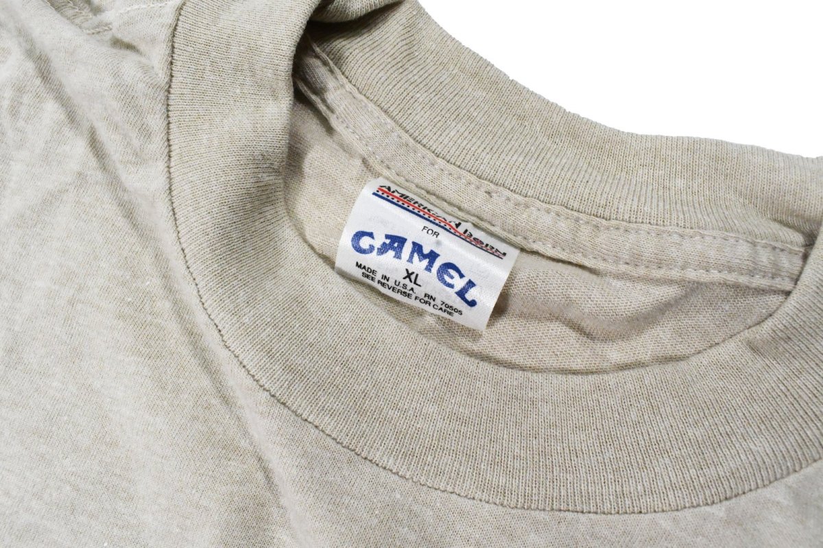 画像3: Deadstock Corporate S/S Print Tee "Camel" made in USA (3)