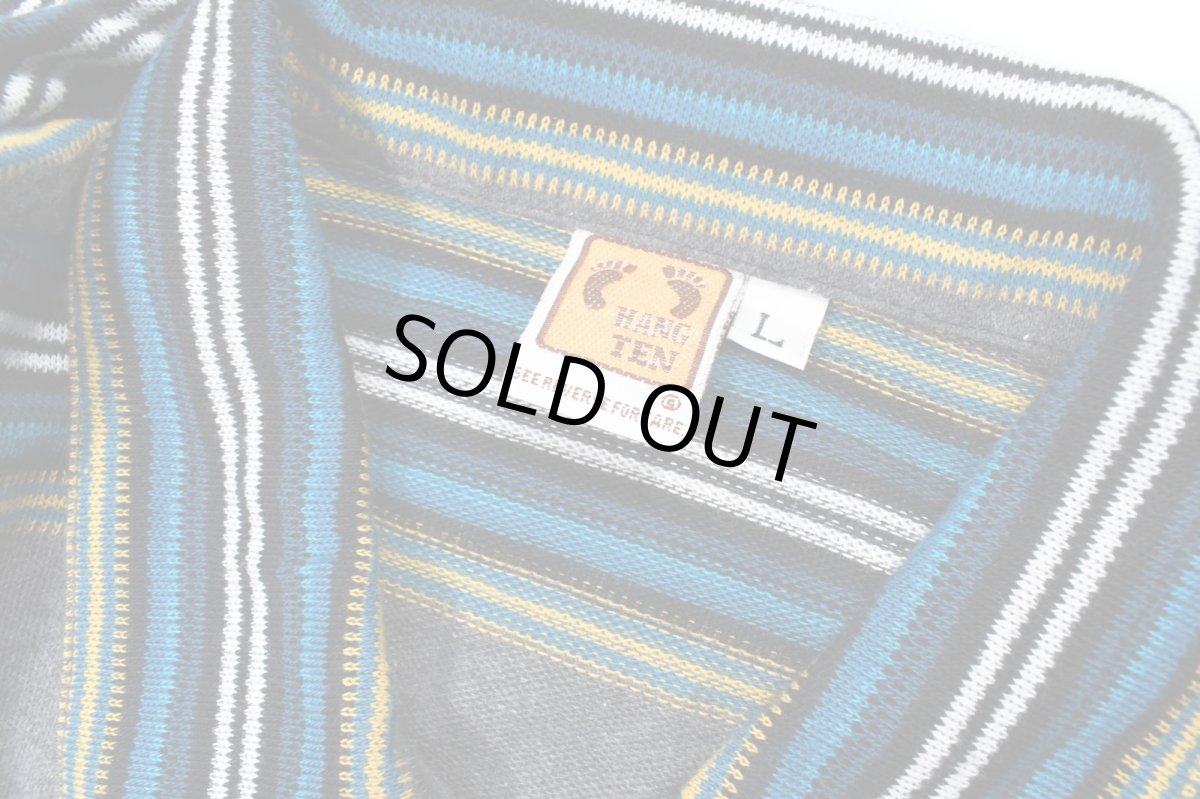 画像4: Deadstock Hang Ten Full Button Polo Shirt made in USA (4)