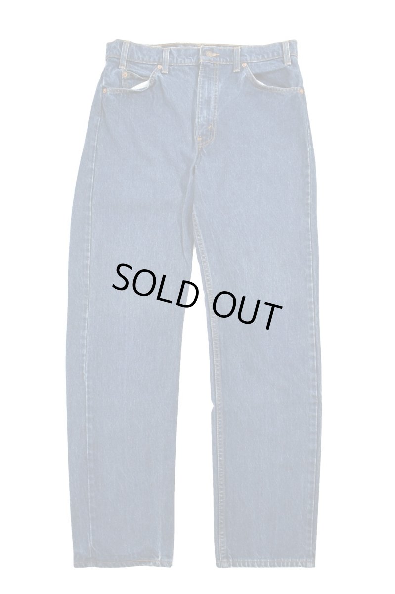 画像1: 94' Deadstock Levi's 505 Denim Pants made in USA リーバイス (1)