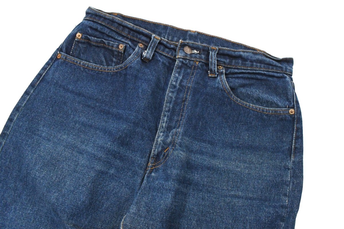 画像2: 80s Used Levi's 505 Denim Pants made in USA リーバイス (2)