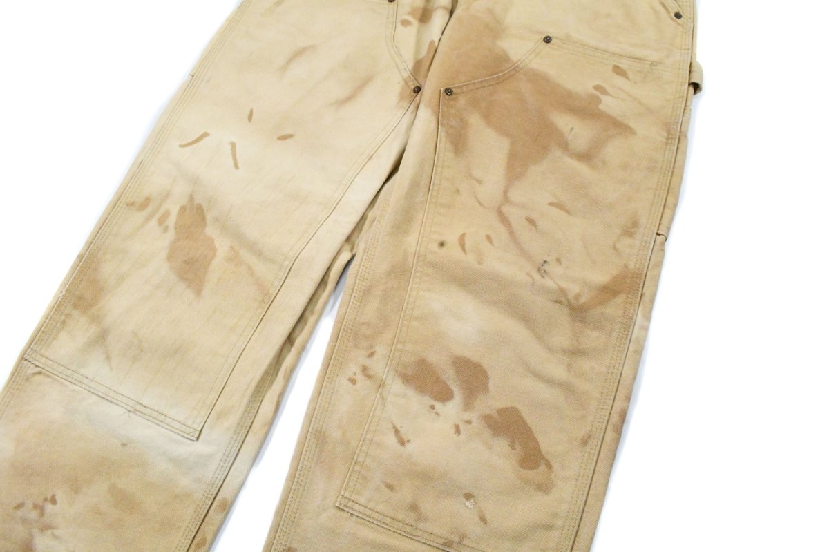 画像4: Used Carhartt Duck Double Knee Carpenter Pants カーハート (4)