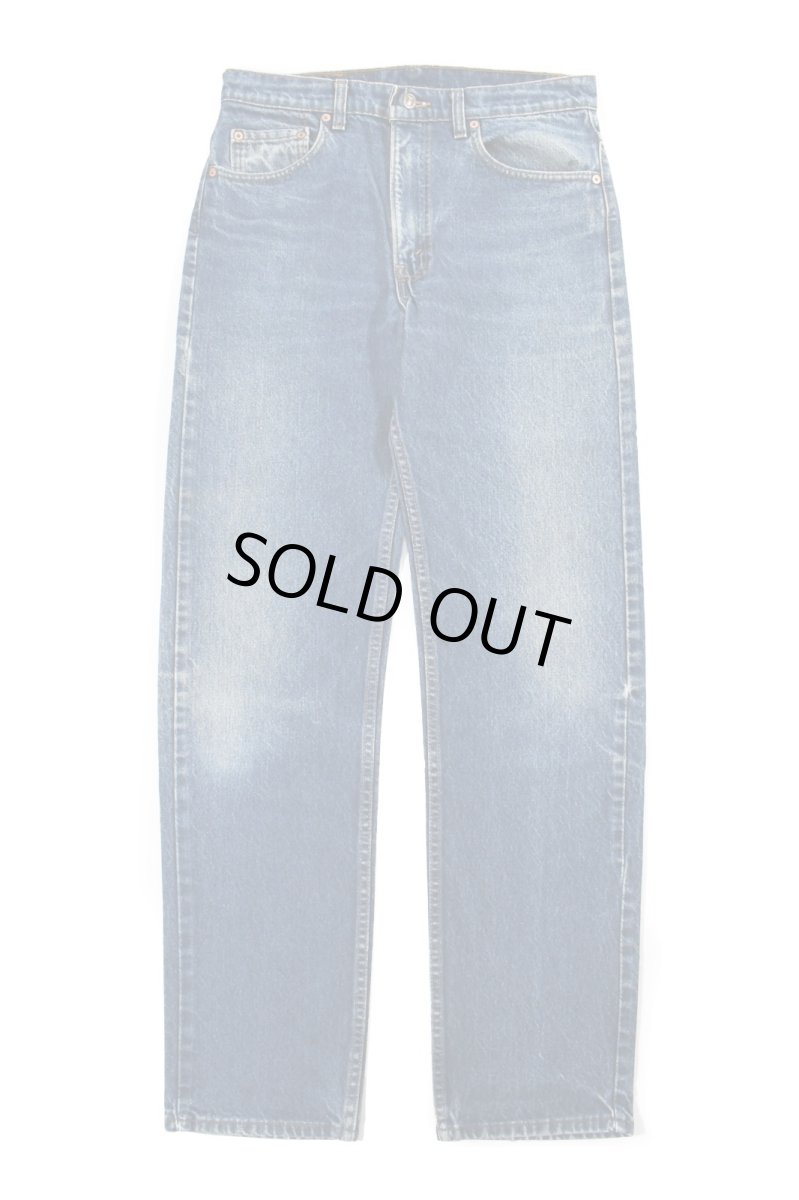 画像1: 90' Used Levi's 505 Denim Pants made in USA リーバイス (1)