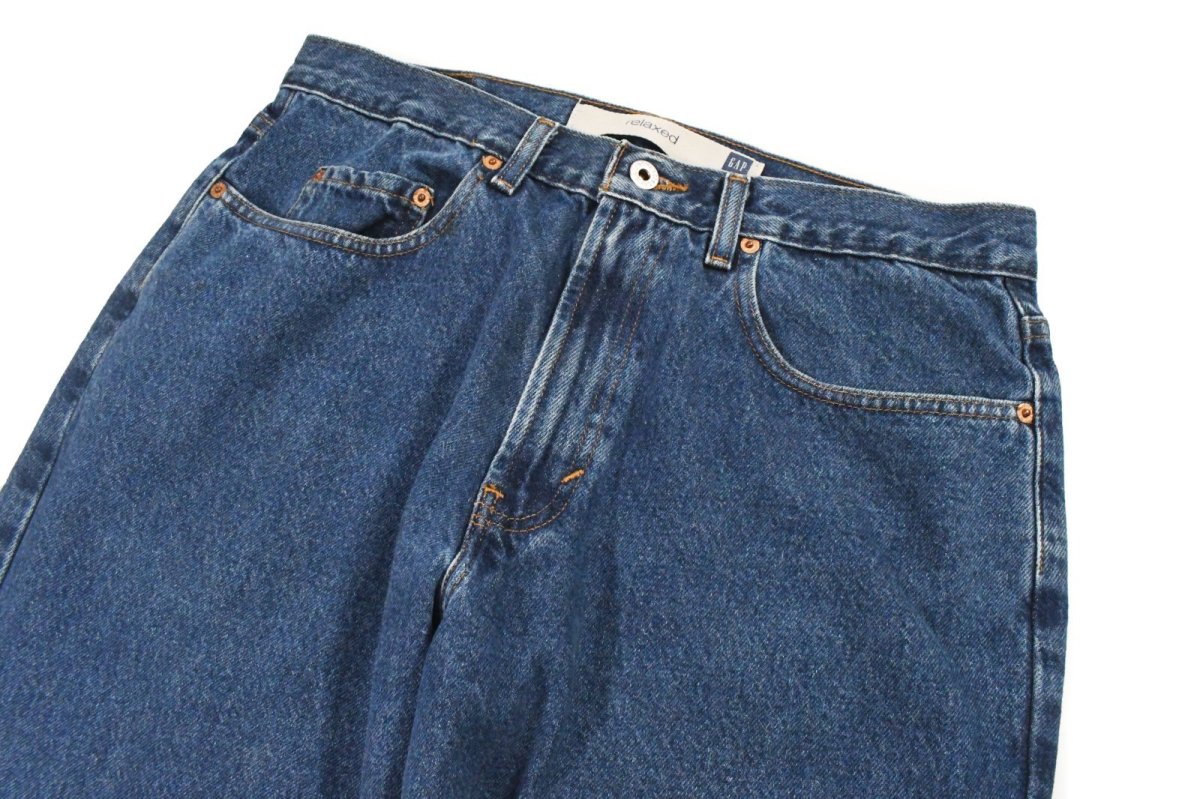 画像2: Used Gap Relaxed Fit Denim Pants (2)