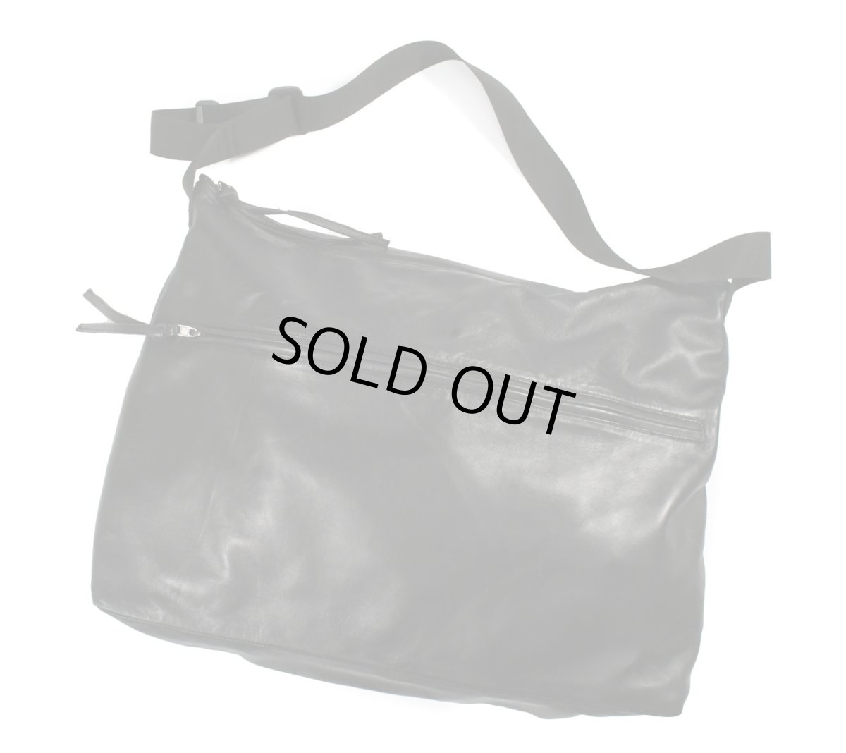 画像1: East Bay MFG Lamb Leather Shoulder Bag (1)
