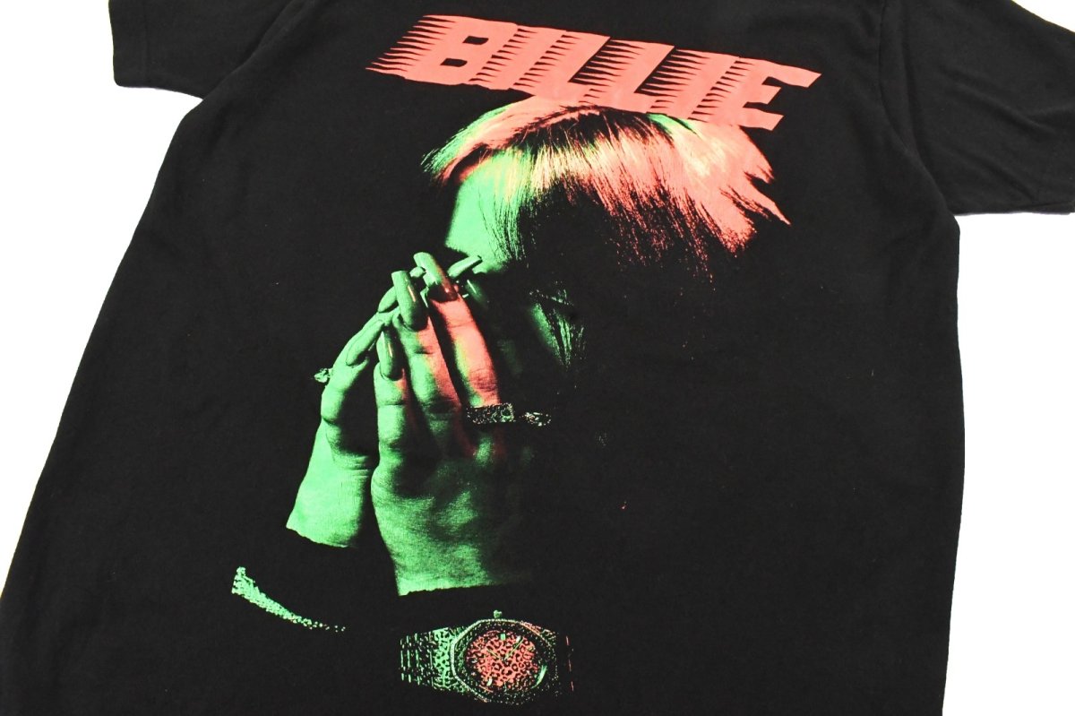 画像2: Used Musician Print Tee "Billie Eilish" (2)