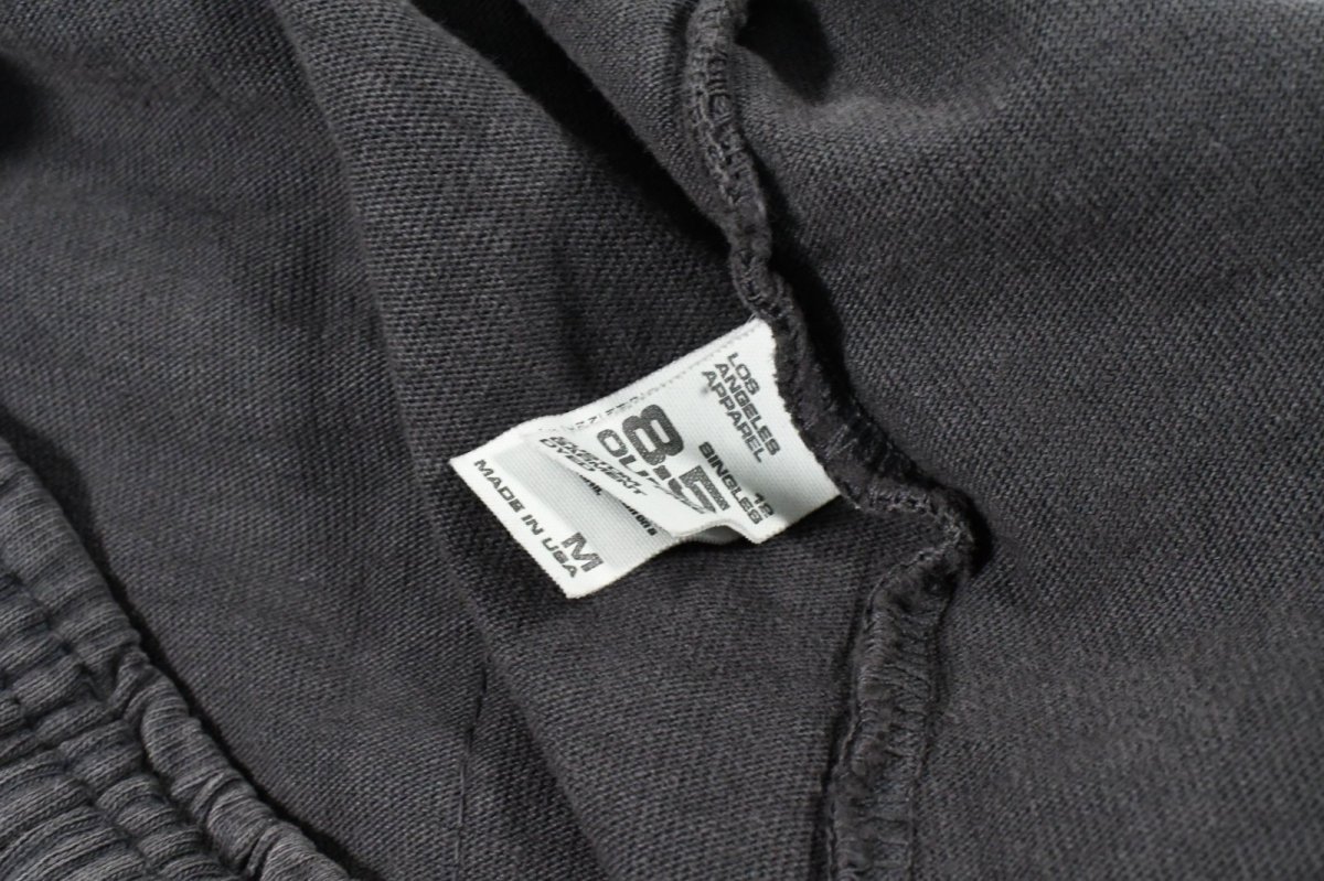 画像7: Los Angeles Apparel 8.5oz Wide Leg Jersey Pants Dolphin Blue ロサンゼルス アパレル (7)